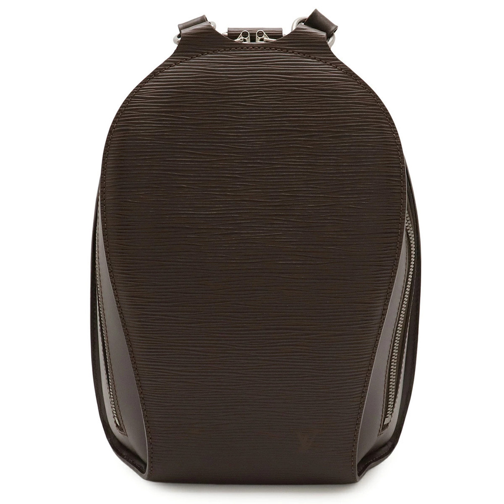 LOUIS VUITTON Epi Mabillon Backpack Rucksack Shoulder Bag Leather Mocha Brown